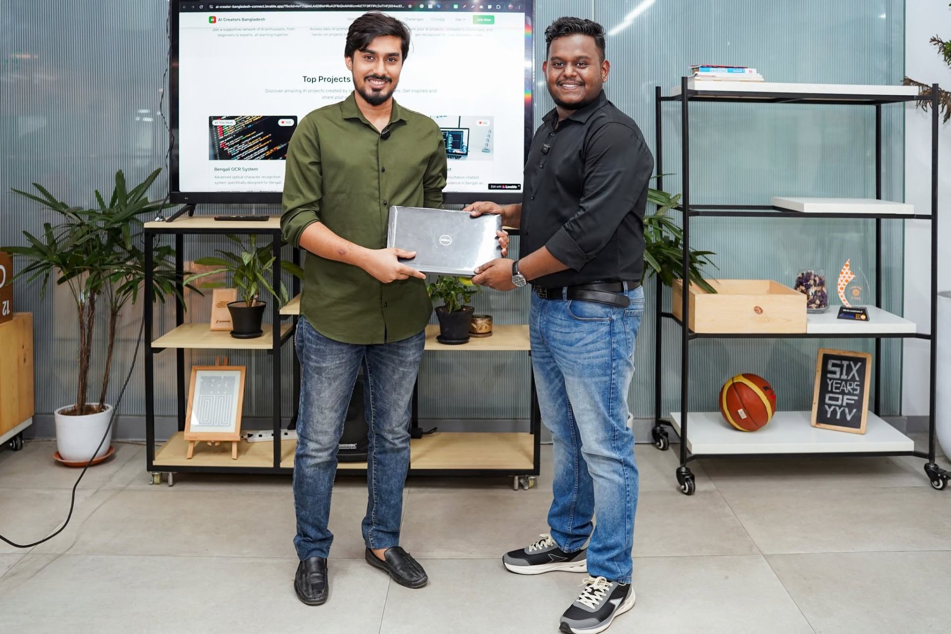Winner's Reward · Dell Laptop